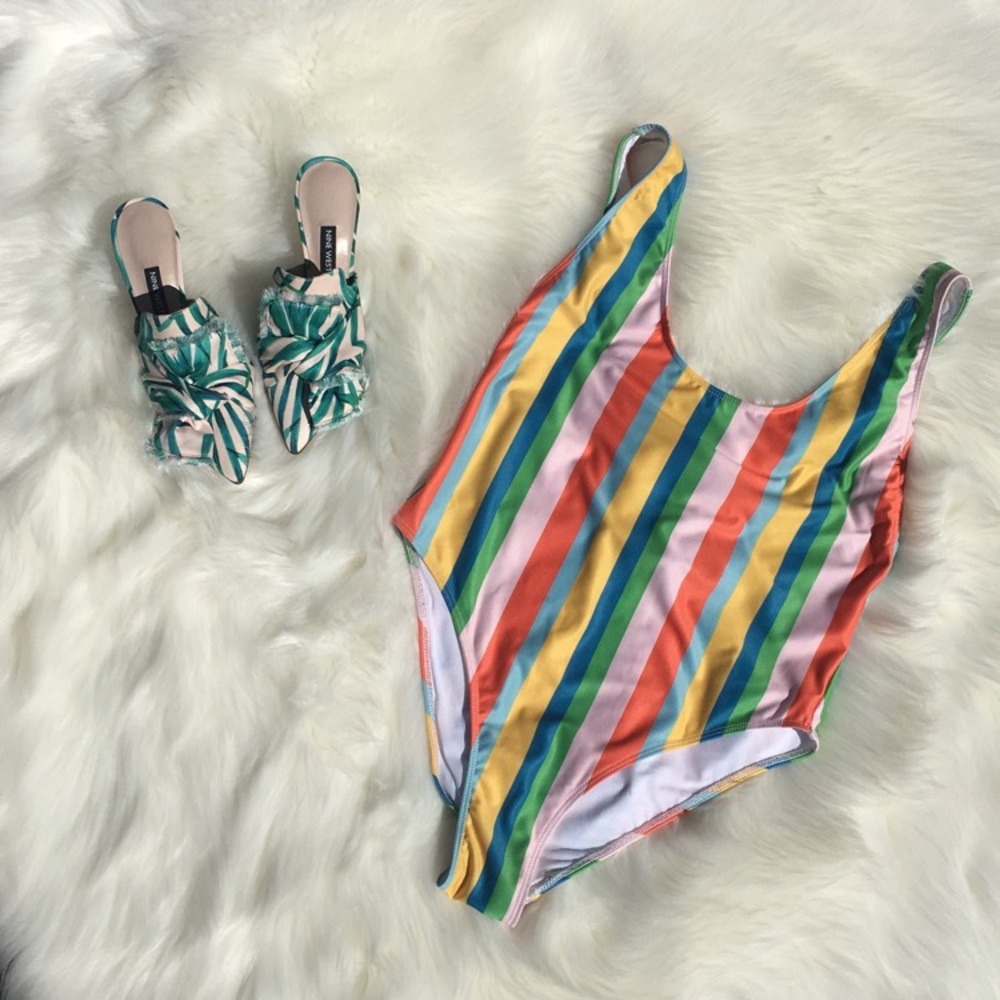 Zara Multicolored bathing suit